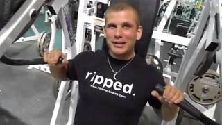 Jason Genova shows off his new ring that clearly says JL