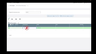 Bauwise budget import by copy &amp; paste