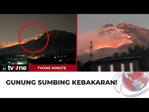 Gunung Sumbing Terbakar, 44 Pendaki Dievakuasi | tvOne Minute