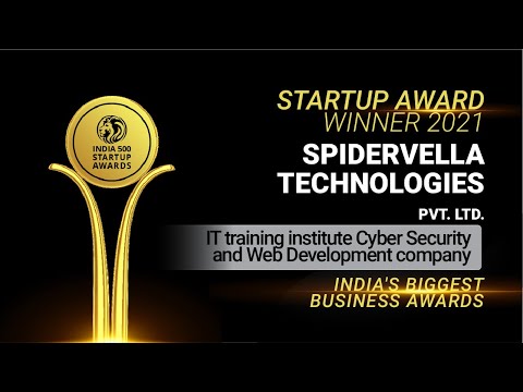 Spidervella Technologies Pvt Ltd - Winner of India 500 Startup Awards 2021
