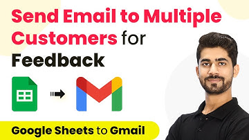 How to Send Email to Multiple Customers for Feedback at Specific Intervals - Google Sheets to Gmail