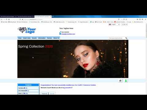 How to edit the Mega Menu  images in your Zen Cart template