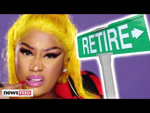 Nicki Minaj Says She's RETIRING!