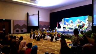 Tari Lenggang Cisadane Sambut Peserta IMSO 2016