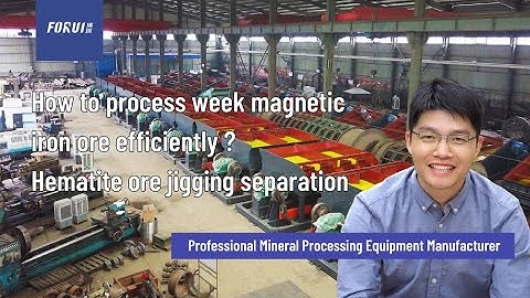 Iron Ore processing plant  How to upgrade Weak Magnetic Iron Ore iron Ore beneficiation plant