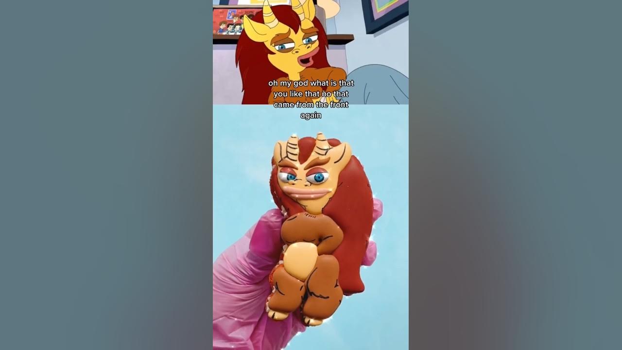 Connie The Hormone Monstress STINKS! (Macaron) #baking #macarons #bigmouth Connie The Hormone Monstress STINKS! (Macaron) #baking #macarons #bigmouth