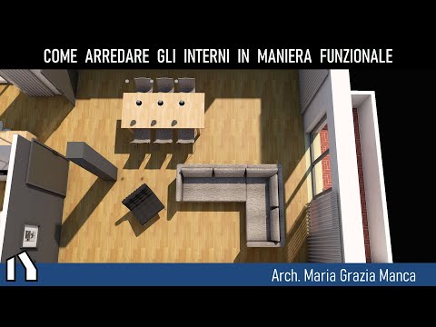 Video: Progettazione d'interni di un monolocale, o sm altire con competenza mq