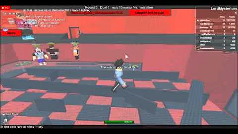 Sword Fighting Tournament w/ Jeremiah Bender