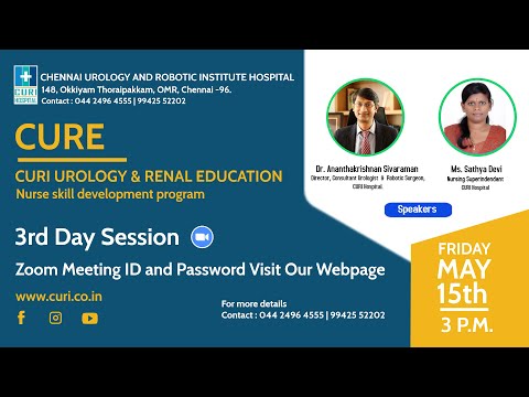 CURE - Curi Urology and Renal Education | Day 3 session  | May 15th 2020