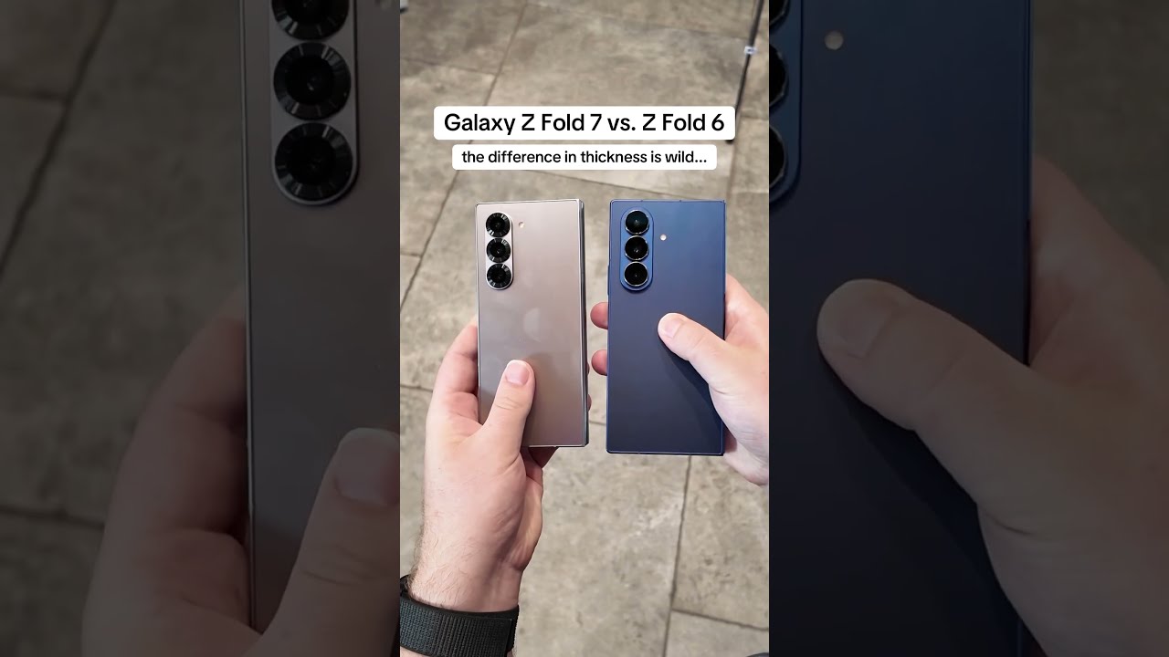 Galaxy Z Fold 7 Vs 6 WILD DIFFERENCE 