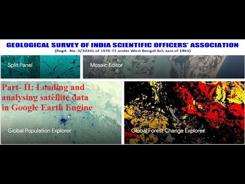 Tutorial#Loading & analyzing satellite data in Google Earth Engine#Geology#Remote Sensing#Python