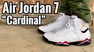 Air Jordan 7 “Cardinal” 2022 Review & On Feet