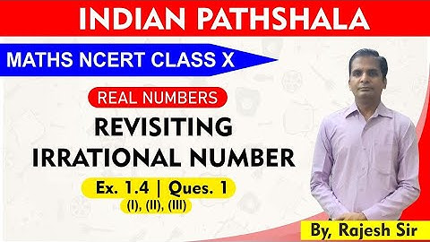 Class10|NCERT| Real Number |REVISITING RATIONAL NUMBERS AND THEIR DECIMAL EXPENSION| EX 1.4| QUES 1