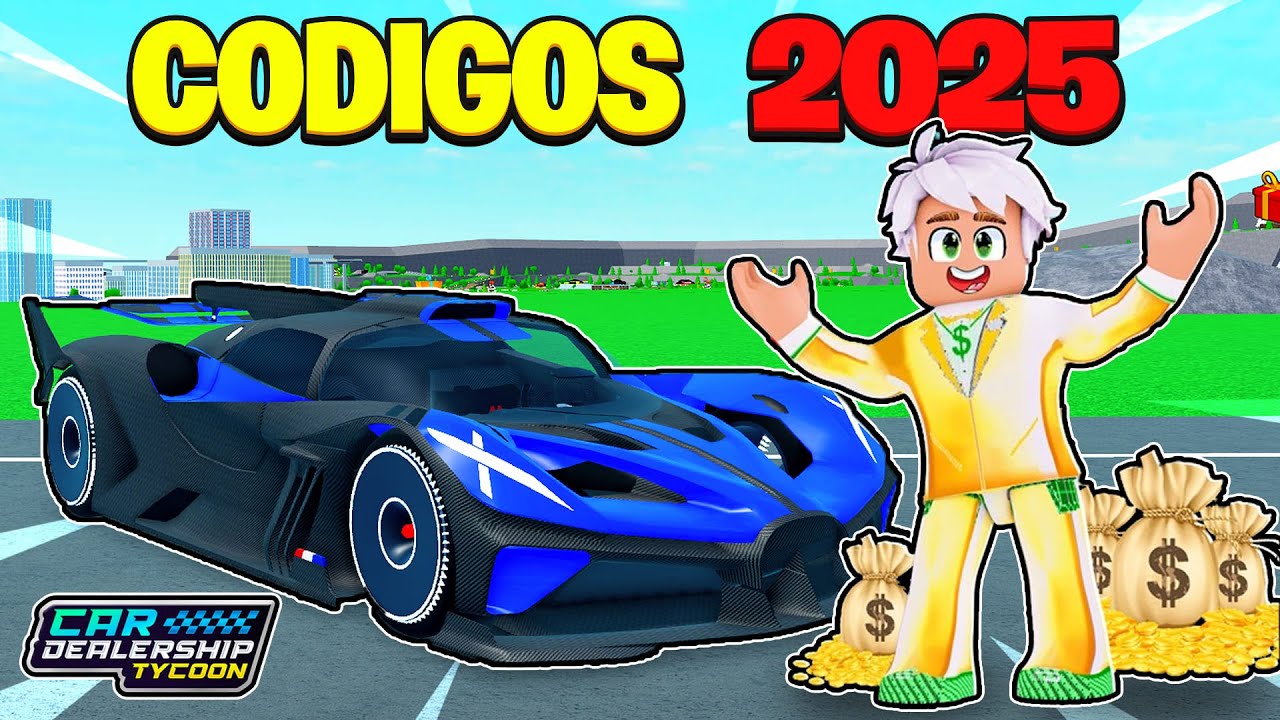 CORRE! TODOS OS CÓDIGOS DE 2025 ATUALIZADOS NO Car Dealership Tycoon ...
