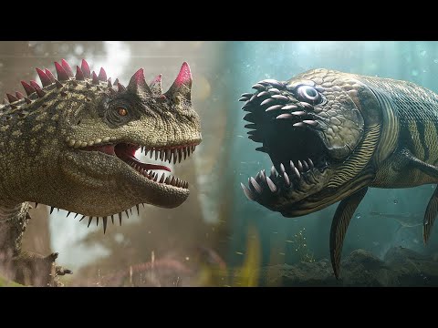 ARK: Survival Ascended (Remaster): Xiphactinus and Ceratosaurus