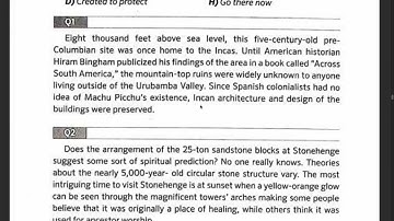 MULTILEVEL READING PART 3 EXERCISE 16