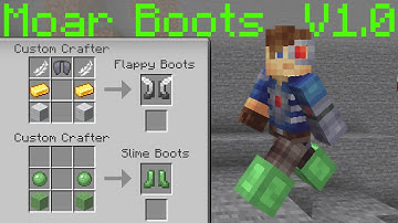 The most USEFUL boots ever??? CAMP Minecraft Moar Boots Datapack V1.0. Java Minecraft 1.16