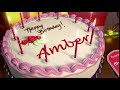Happy Birthday Amber