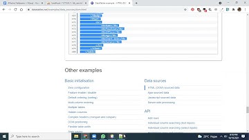 Cara Menggunakan Datatable .js .css