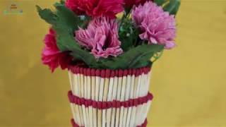 Wow amazing matchstick craft ideas - best reuse for home decor diy
arts and crafts hello friends today in this video, i would like to
show ma...