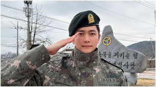 Kang Tae Oh Discharged from the Military