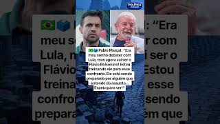 PABLO MARÇAL REVELA QUE ESTÁ TREINANDO FLÁVIO BOLSONARO PARA DEBATE CONTRA LULA NA BAND!