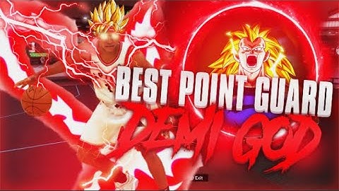 THE BEST OFFENSIVE THREAT BUILD NBA 2K20! BEST POINT GUARD BUILD! DEMIGOD BUILD CANT BE STOPPED