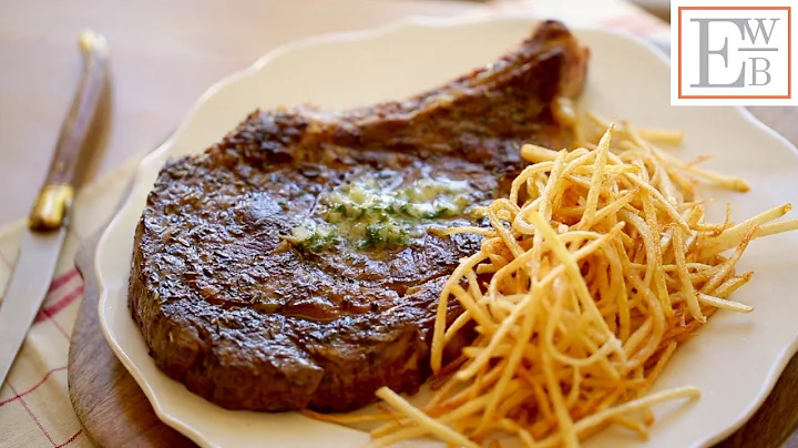 Steak Frites with Herbed Compound Butter