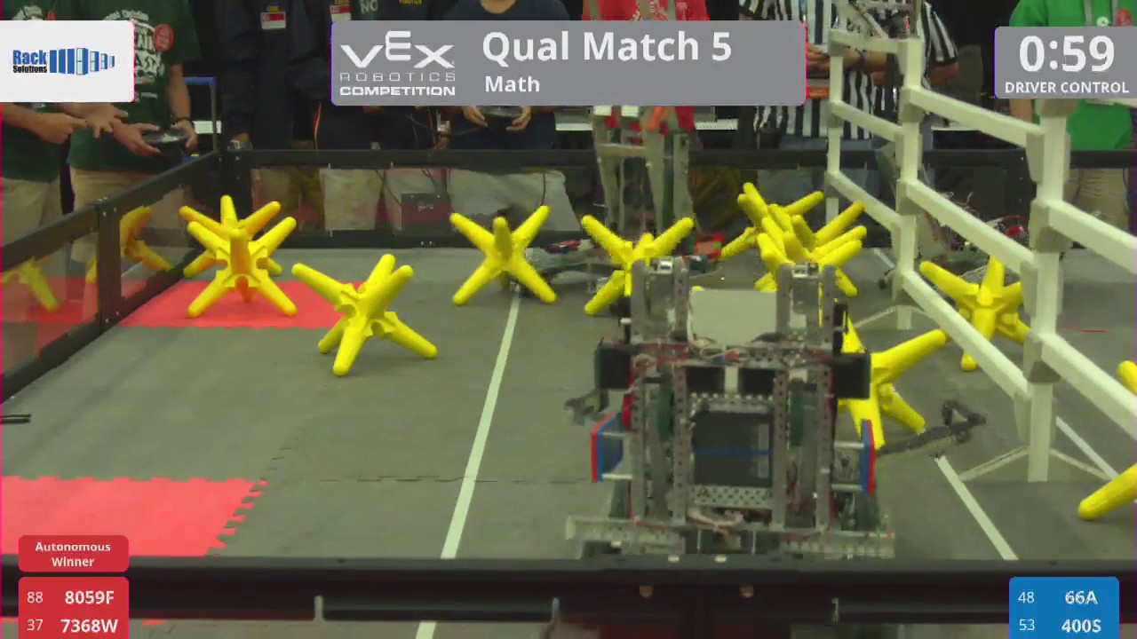 2017 VRC Math Q5 - 8059F 7368W vs 66A 400S - 37 to 8