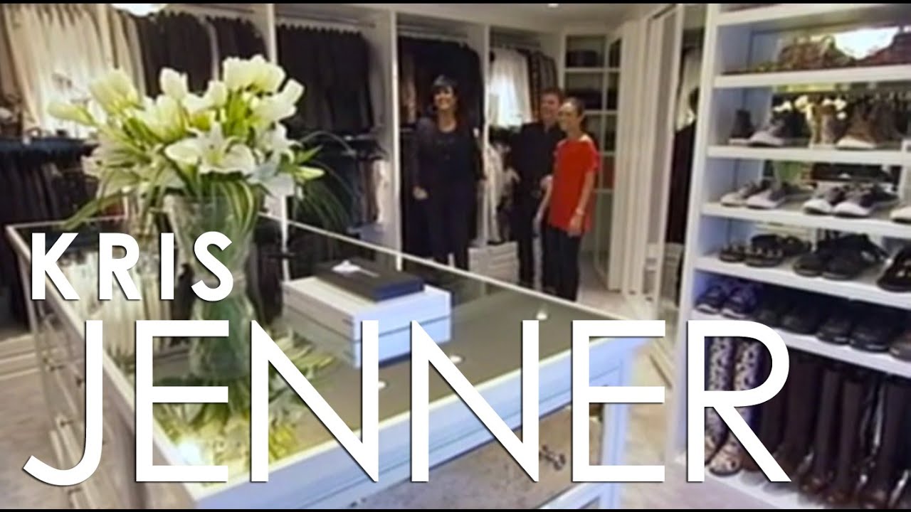 Kris Jenner gives a video tour of her ENORMOUS closet