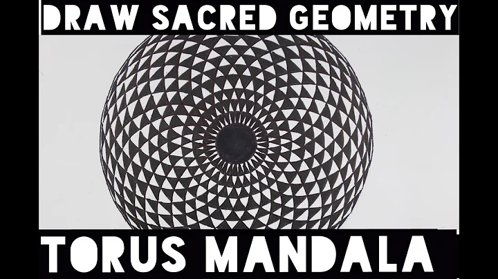 Making a Torus mandala/Sacred Geometry/Time lapse drawing