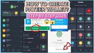 PAANO GUMAWA NG PAYEER WALLET STEP BY STEP 2024 USING MOBILE PHONE | SOBRANG DALI LANG | LEGIT