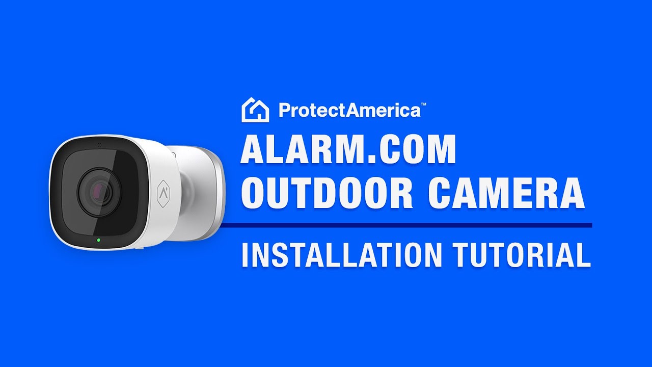 Download How To Install An Alarm.com Outdoor Camera: Quick Demonstration