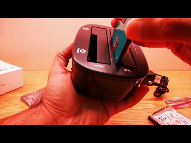 Orico 2 Bay Hard Drive Dock Unboxing + Hard Disk Clone