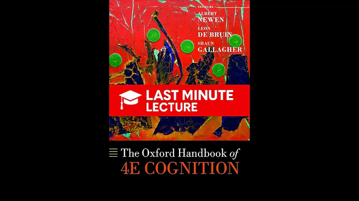 Applications of 4E Cognition | Part X – The Oxford Handbook of 4E Cognition