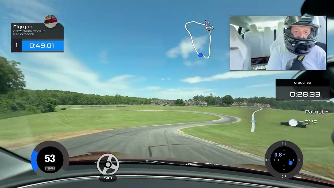 49.111 on Patriot Course at Virginia International Raceway (TRACKCROSS)