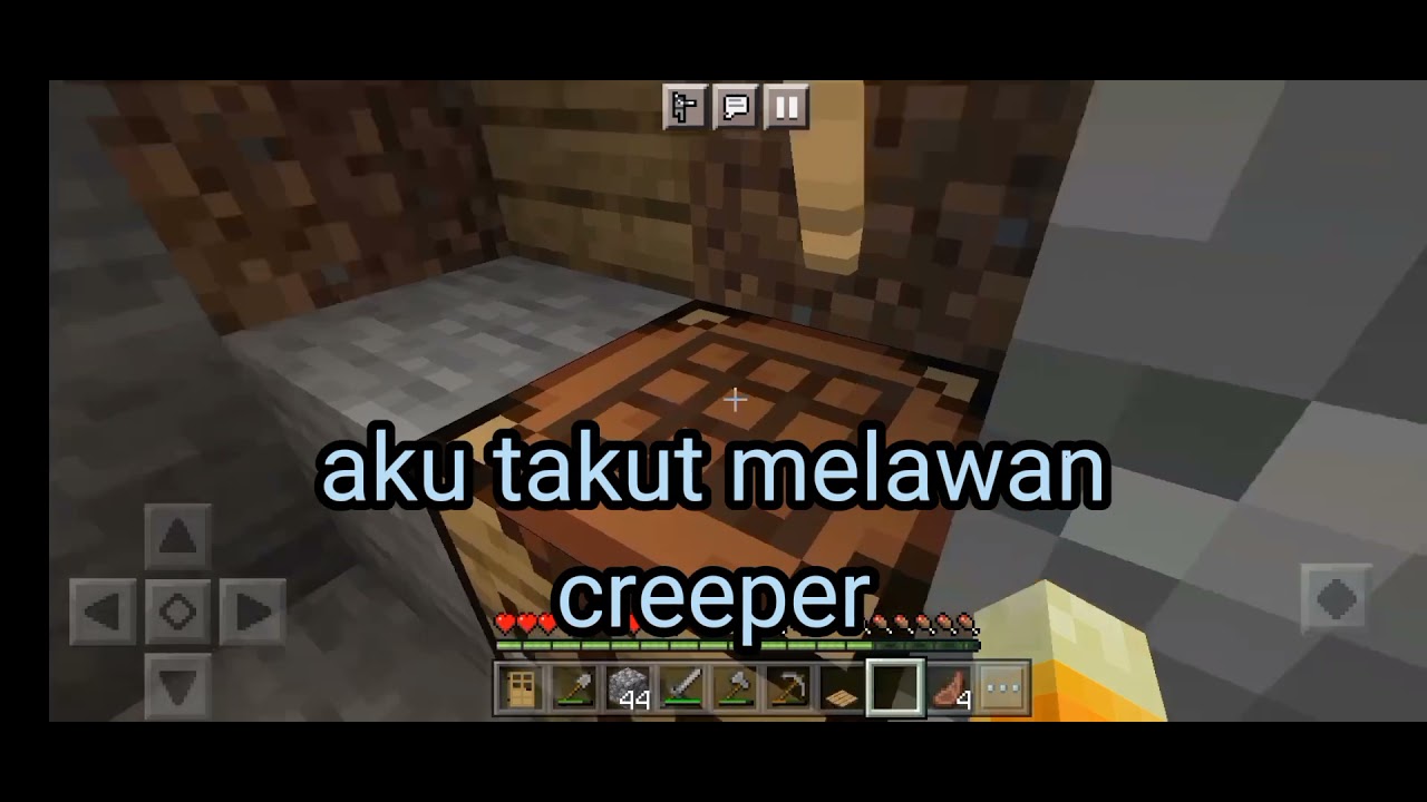 vidio pertama kisah main minecraft trial, udah coba creatif dengan