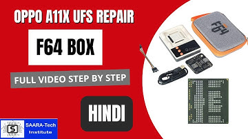 OPPO A11X UFS REPAIR BY F64