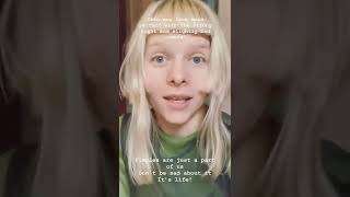 Aurora about skin and pimples💚