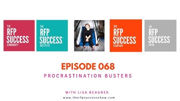 EP. 068_Procrastination Busters - with Lisa Rehurek