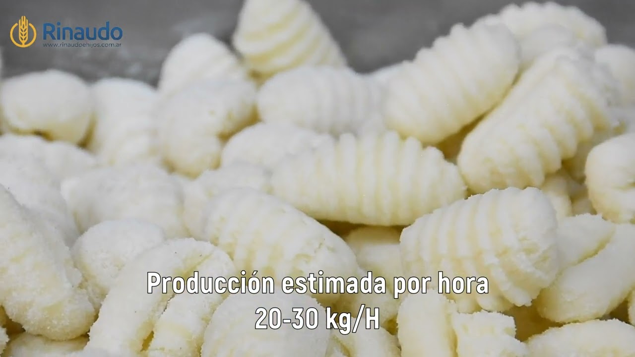 A35 Ñoquera automática baja producción.