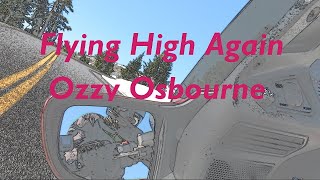 Honda ST1300-Flying High Again Ozzy Osbourne-Lassen Volcanic National Park Motorcycle Ride