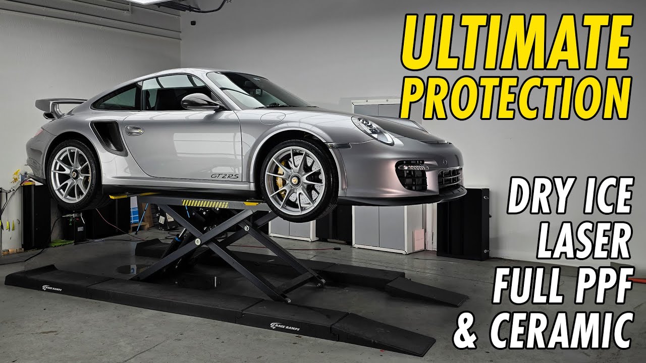 Unicorn GT2RS! Porsche 911 997 Gets The Ultimate Protection: PPF, Ceramic Coating, Laser Cleaning