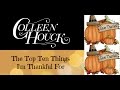 2016 Top Ten Things I'm Thankful For