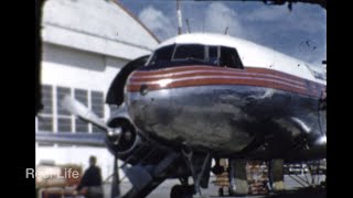 1957, Terrace to Vancouver by CP Air Convair 240, hanging around in the backyard, British Columbia