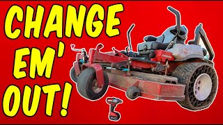 How To Change A Lawn Mower Blade In Under 2 Minutes!