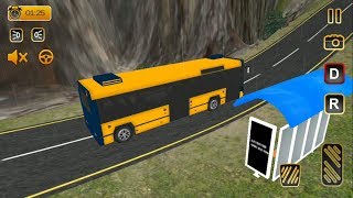 Offroad Bus Simulator 2018: Real Coach Bus Driving #1 Android GamePlay HD | New Bus Simulator Game screenshot 4