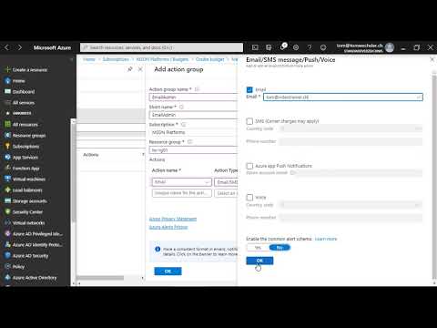 Azure Tip: Im Azure Portal ein Budget erstellen