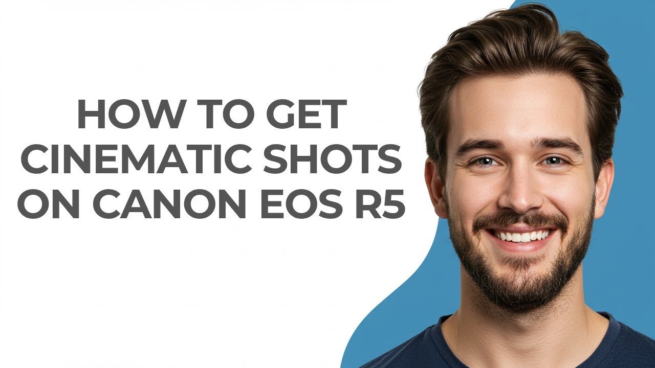 Cineatic Rigs Eos R How to Get Cinematic Shots on Canon Eos R5 - GUIDE! - YouTube