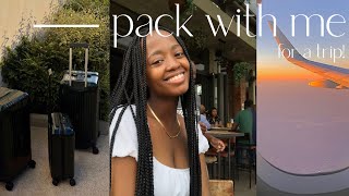 PACK WITH ME FOR A WEEKEND TRIP ✈️